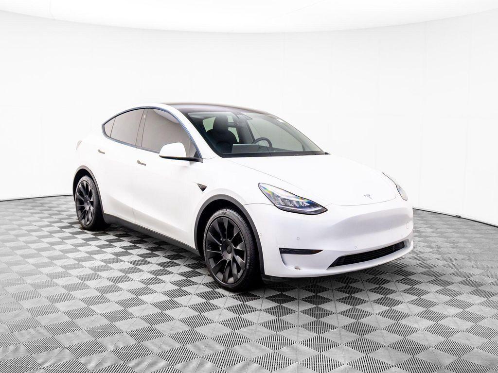 used 2021 Tesla Model Y car, priced at $28,600