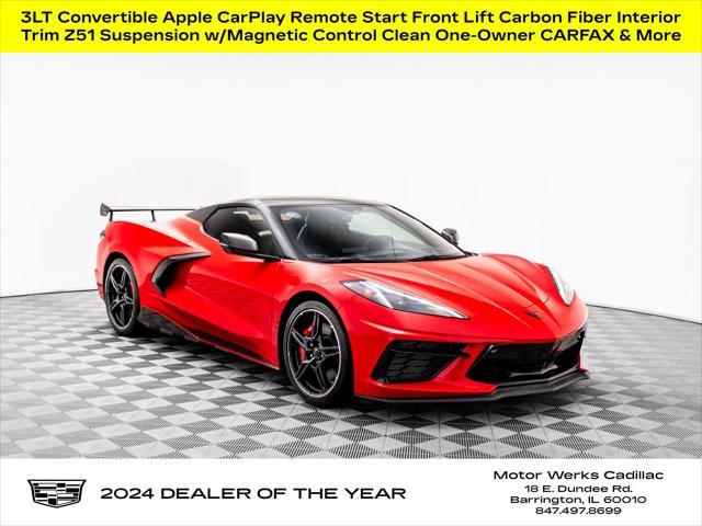 used 2022 Chevrolet Corvette car, priced at $82,795