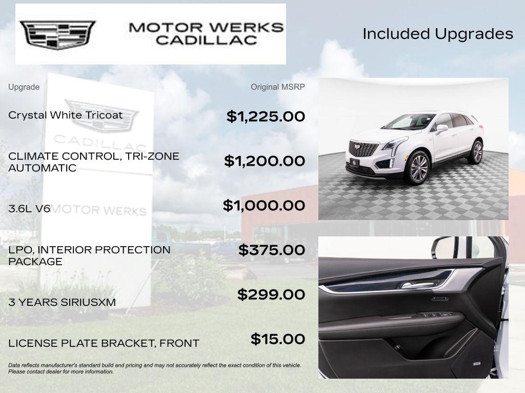 new 2025 Cadillac XT5 car, priced at $53,500