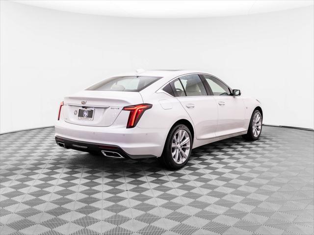 new 2025 Cadillac CT5 car, priced at $53,865