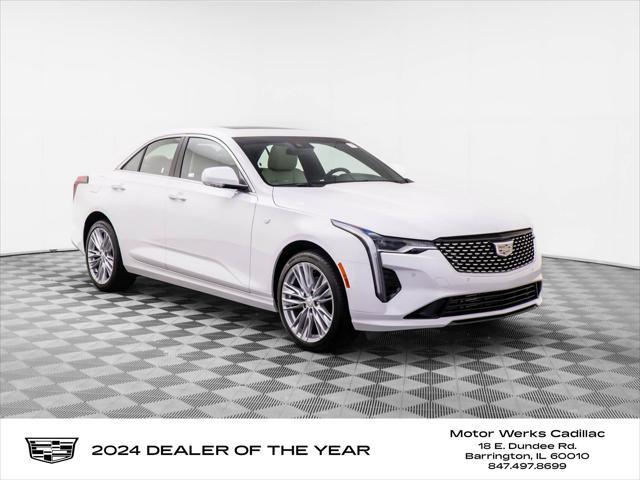 new 2026 Cadillac CT4 car, priced at $44,585