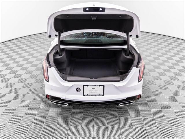 new 2025 Cadillac CT4 car, priced at $45,950