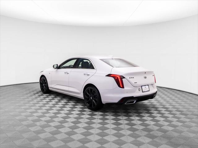 new 2025 Cadillac CT4 car, priced at $43,685