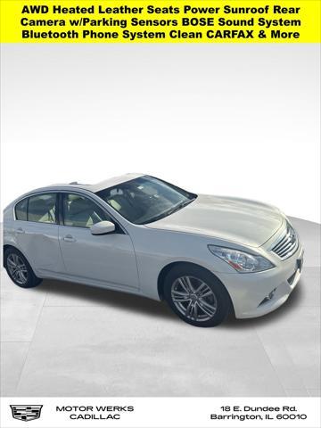 used 2013 INFINITI G37x car, priced at $12,899