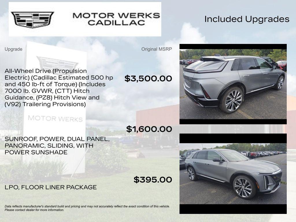 used 2024 Cadillac LYRIQ car, priced at $48,501