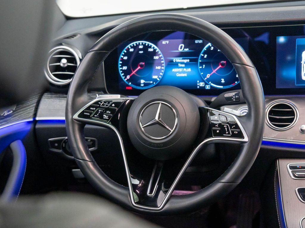 used 2021 Mercedes-Benz E-Class car, priced at $37,000
