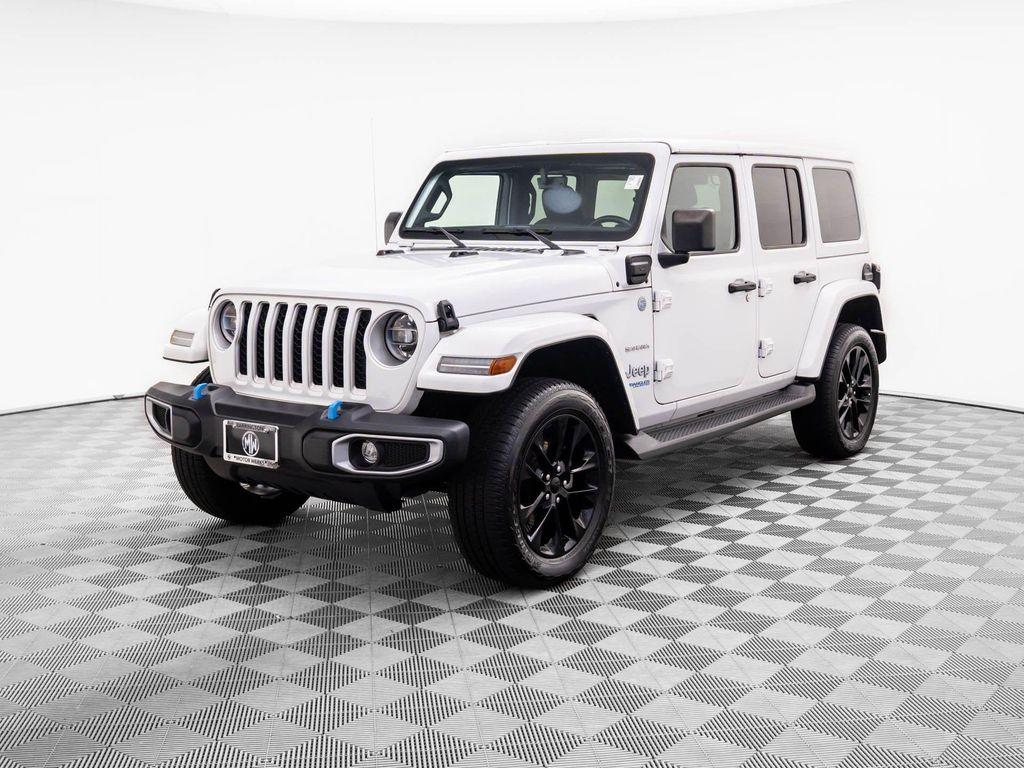used 2022 Jeep Wrangler Unlimited 4xe car, priced at $33,000