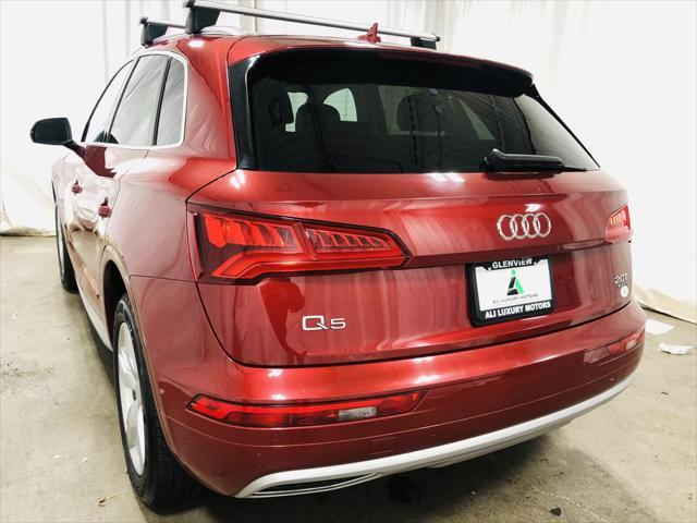 used 2018 Audi Q5 car, priced at $17,995