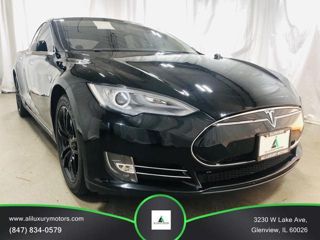 used 2014 Tesla Model S car, priced at $14,995