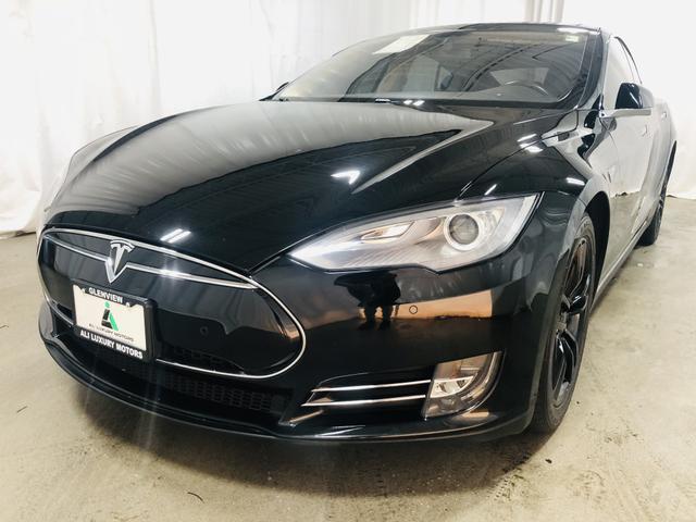 used 2014 Tesla Model S car, priced at $14,995