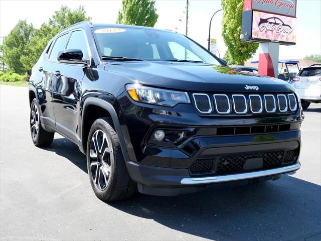 used 2022 Jeep Compass car, priced at $25,995