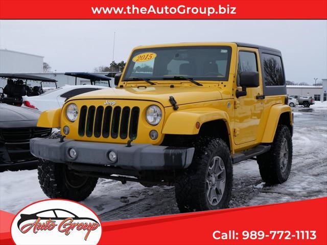 used 2015 Jeep Wrangler car, priced at $19,995