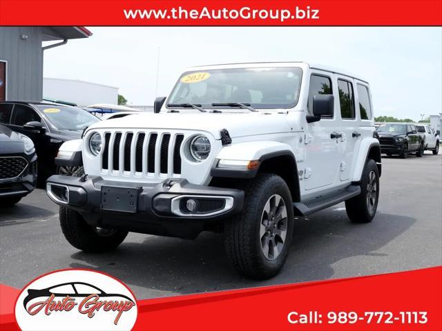 used 2021 Jeep Wrangler Unlimited car, priced at $39,995