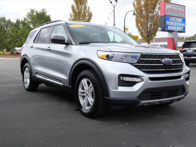 used 2021 Ford Explorer car, priced at $28,995