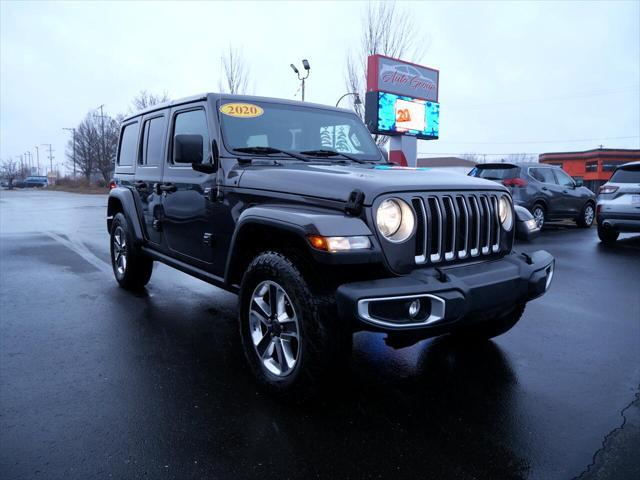 used 2020 Jeep Wrangler Unlimited car, priced at $30,995