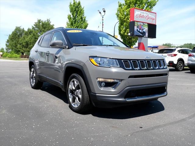 used 2021 Jeep Compass car, priced at $25,495