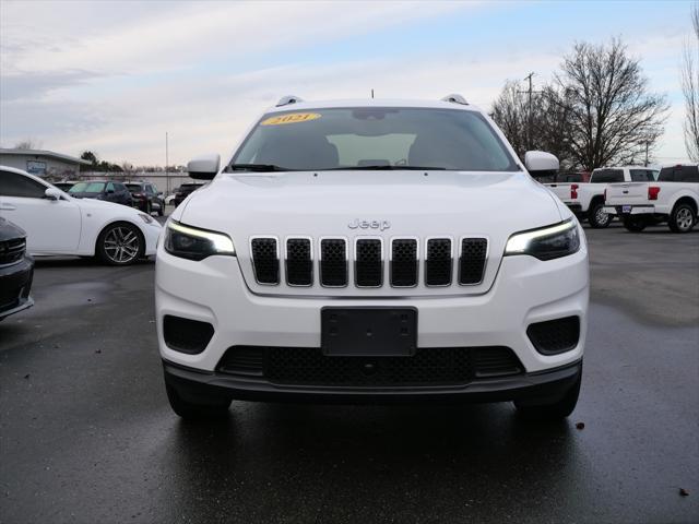 used 2021 Jeep Cherokee car, priced at $20,995