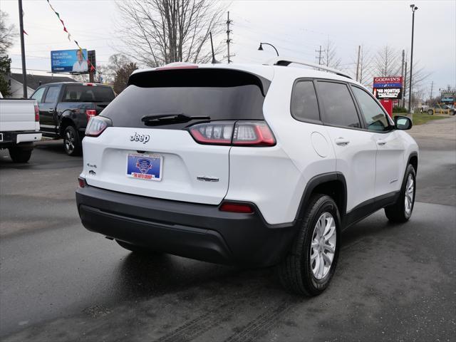 used 2021 Jeep Cherokee car, priced at $20,995