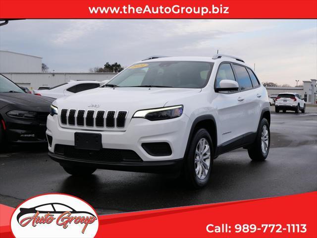 used 2021 Jeep Cherokee car, priced at $20,995