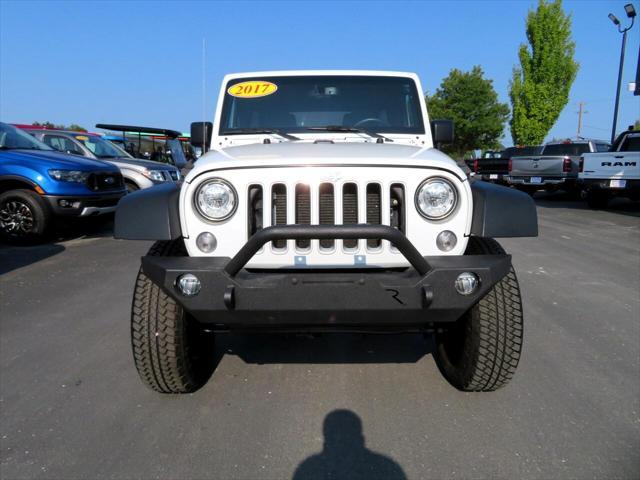 used 2017 Jeep Wrangler Unlimited car, priced at $27,995