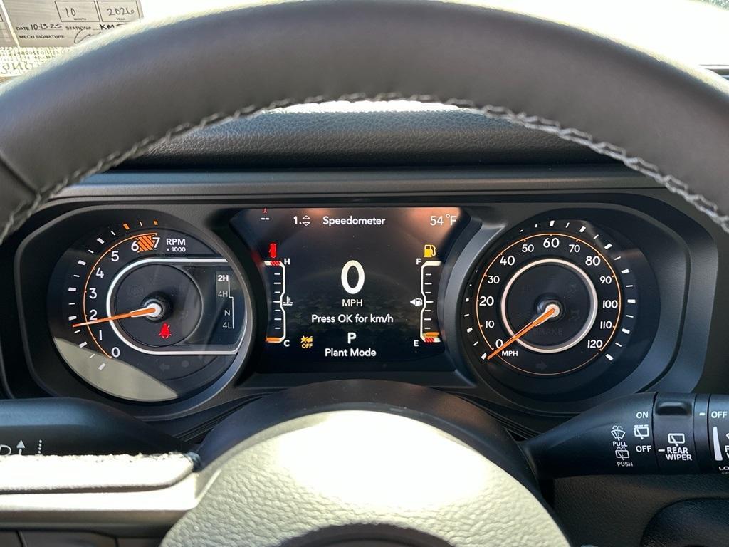 new 2026 Jeep Wrangler car, priced at $49,233