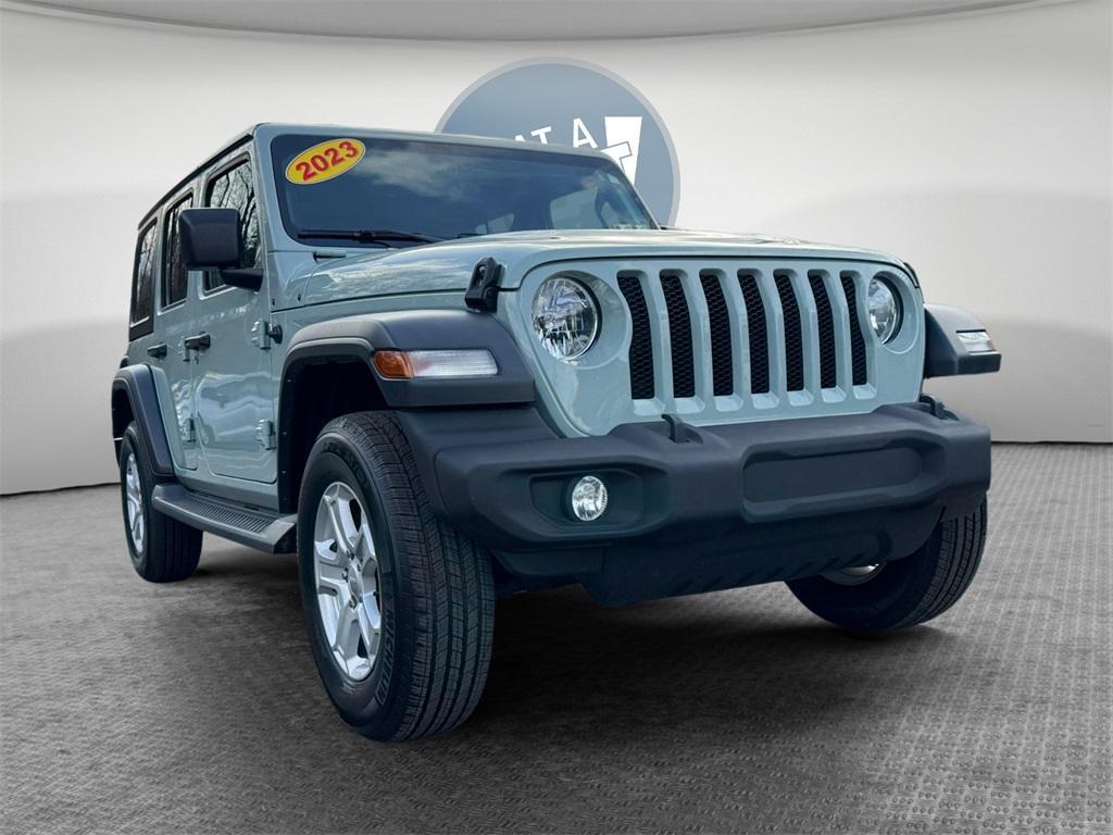 used 2023 Jeep Wrangler car, priced at $29,979