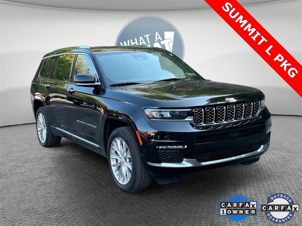 used 2021 Jeep Grand Cherokee L car, priced at $35,677