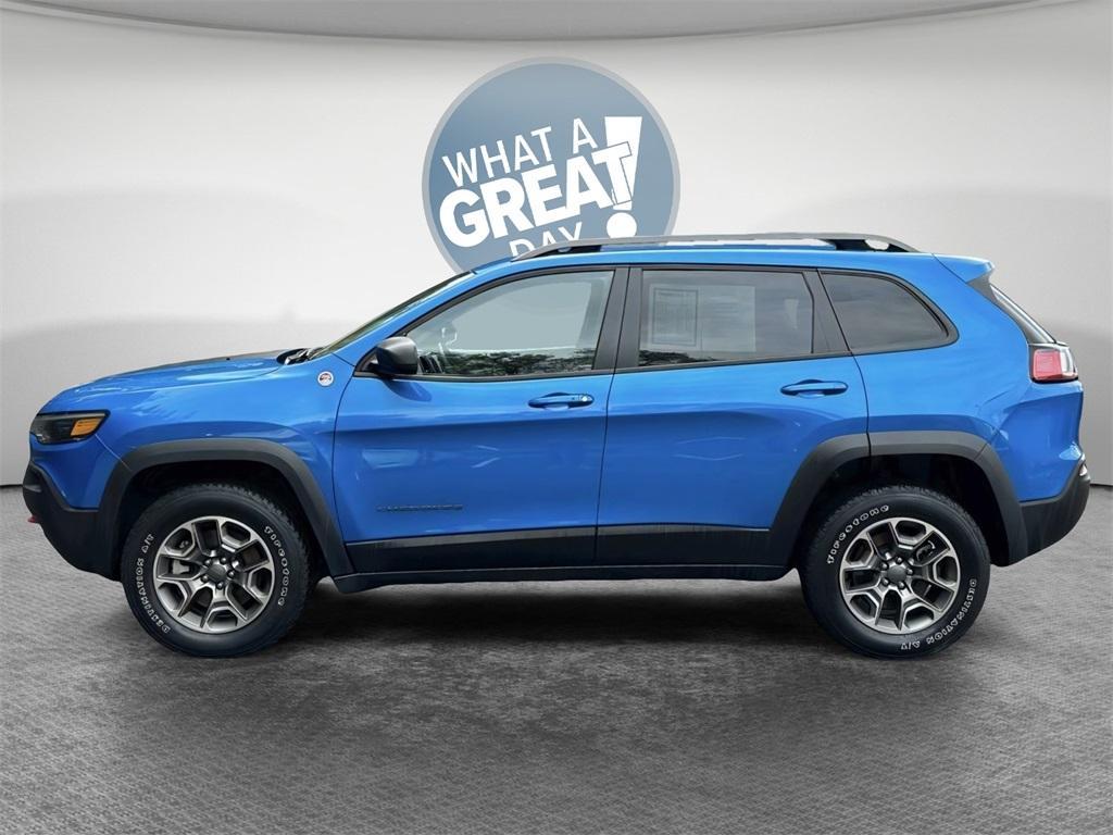 used 2021 Jeep Cherokee car, priced at $23,877
