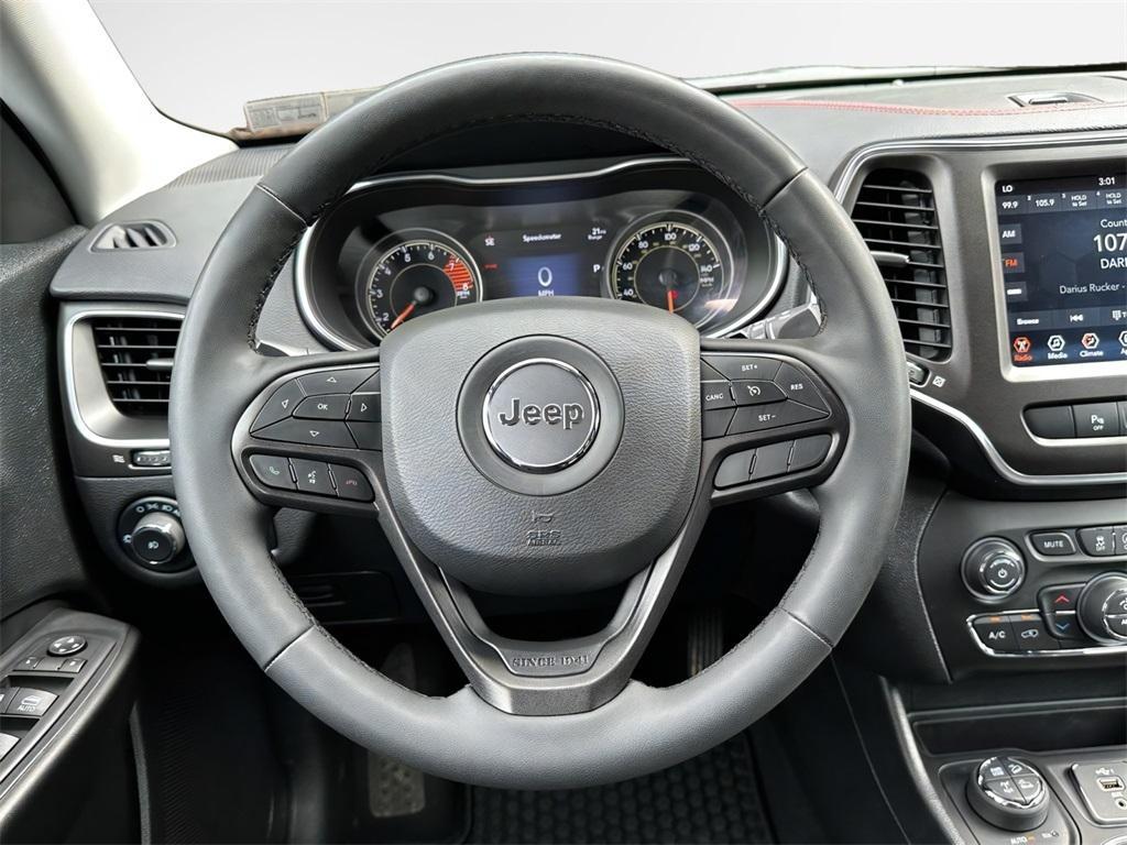 used 2021 Jeep Cherokee car, priced at $23,877