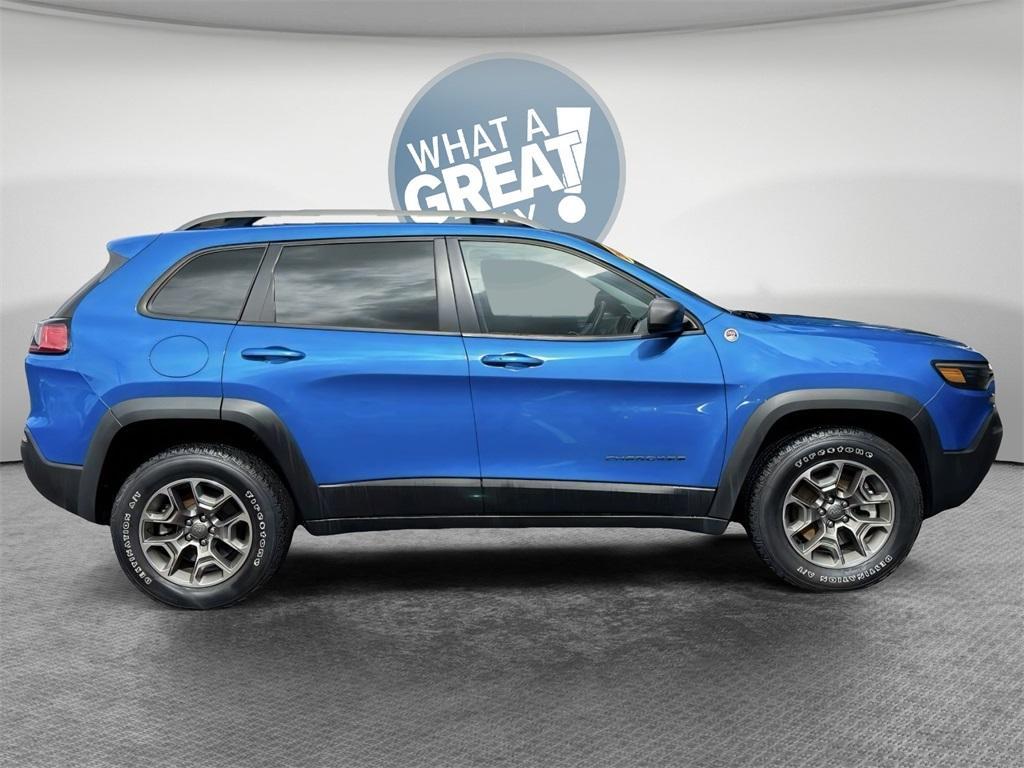 used 2021 Jeep Cherokee car, priced at $23,877