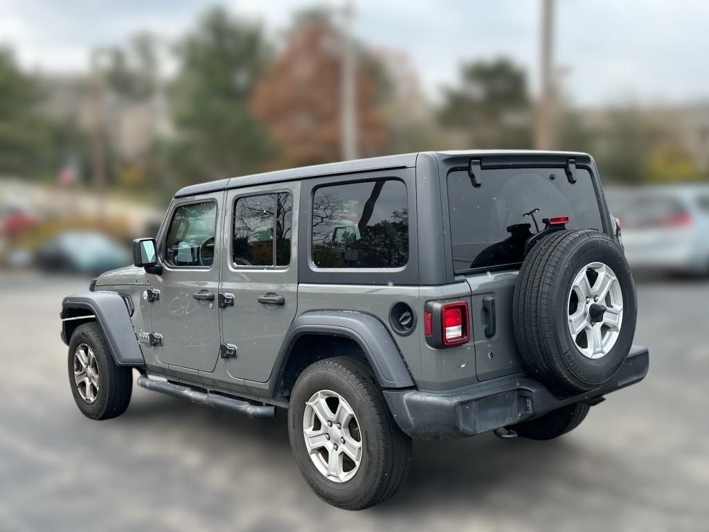 used 2020 Jeep Wrangler Unlimited car, priced at $23,769
