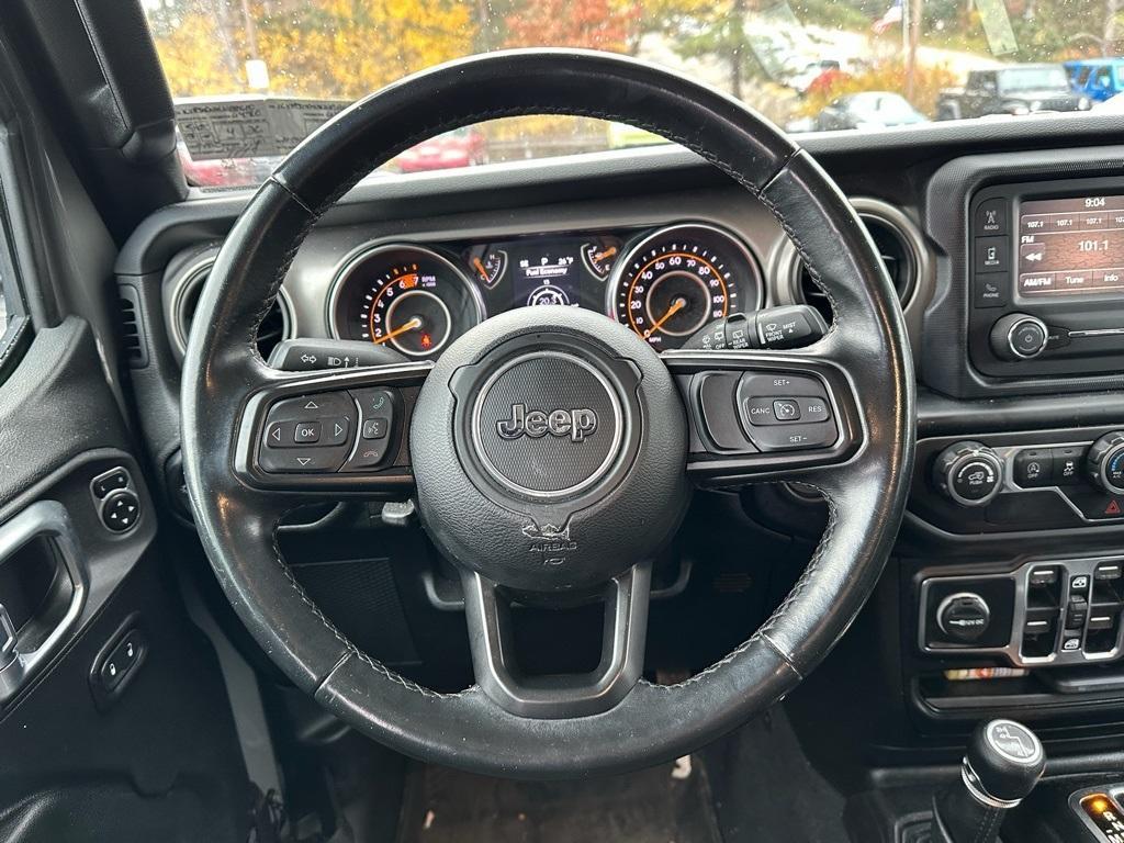 used 2020 Jeep Wrangler Unlimited car, priced at $23,769