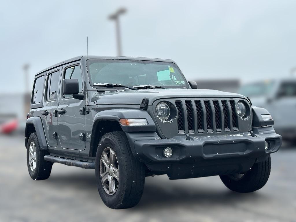 used 2020 Jeep Wrangler Unlimited car, priced at $23,769