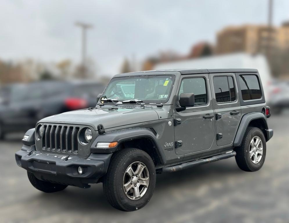 used 2020 Jeep Wrangler Unlimited car, priced at $23,769