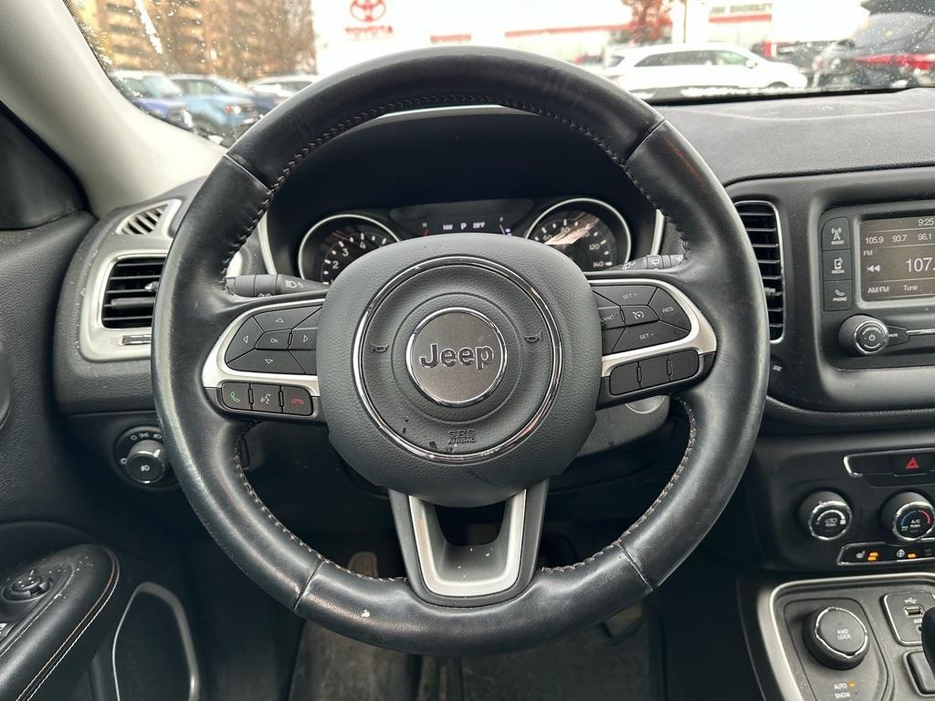 used 2018 Jeep Compass car, priced at $17,566