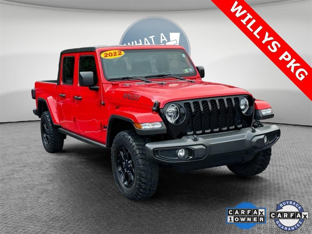 used 2022 Jeep Gladiator car, priced at $32,344