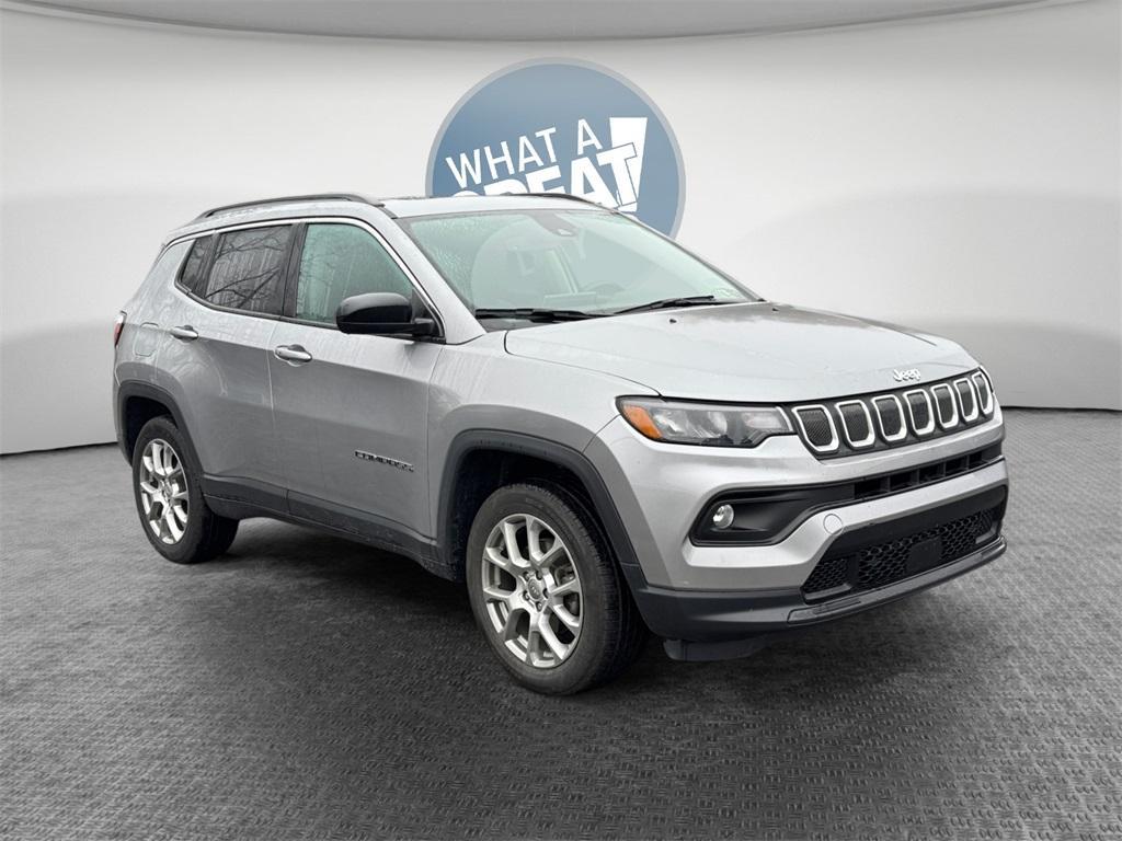 used 2022 Jeep Compass car, priced at $21,788