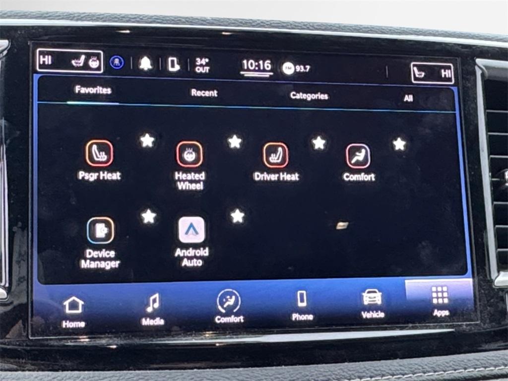 used 2022 Chrysler Pacifica car, priced at $31,123