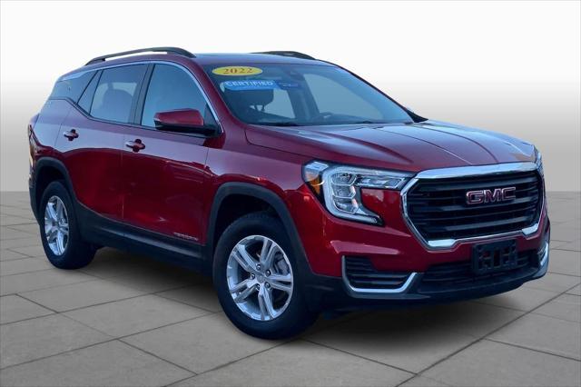 used 2022 GMC Terrain car, priced at $22,955