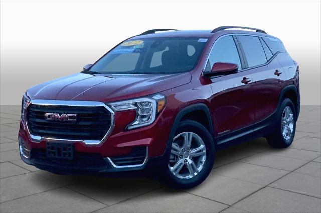 used 2022 GMC Terrain car, priced at $23,656