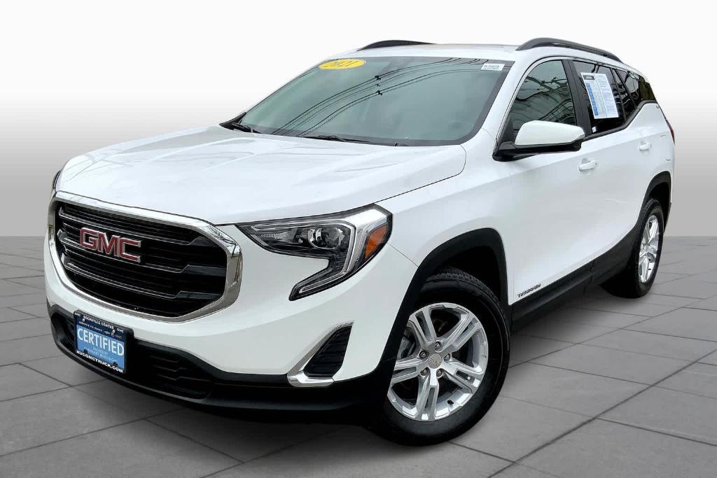 used 2021 GMC Terrain car, priced at $23,774