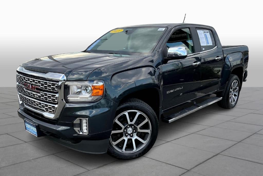 used 2021 GMC Canyon car, priced at $30,556