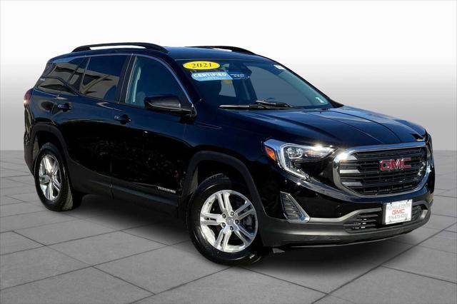 used 2021 GMC Terrain car, priced at $22,199