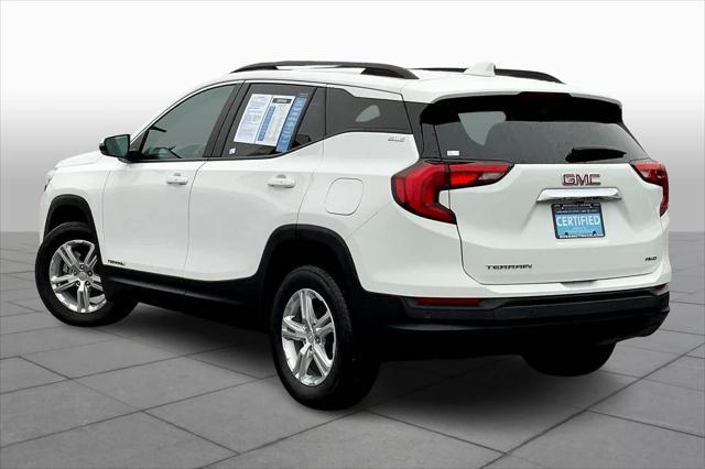 used 2021 GMC Terrain car, priced at $22,445