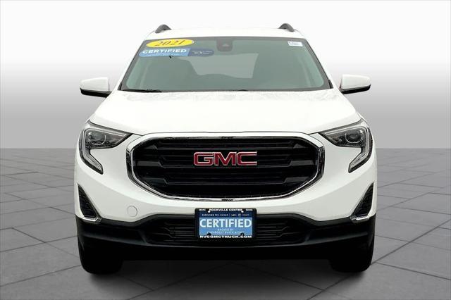 used 2021 GMC Terrain car, priced at $22,445