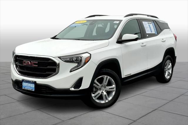 used 2021 GMC Terrain car, priced at $22,445