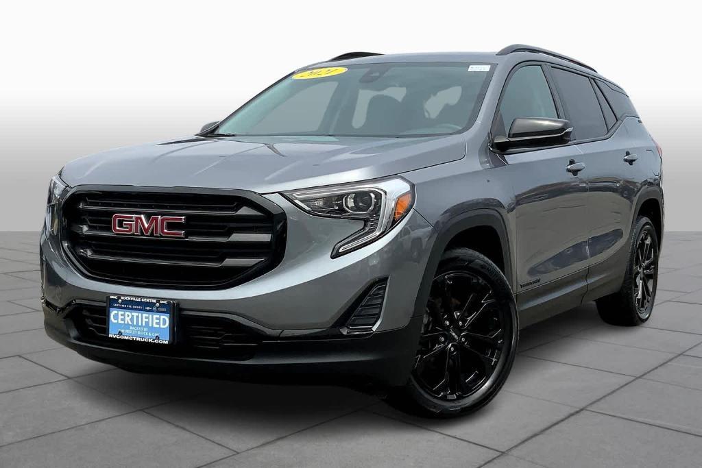 used 2021 GMC Terrain car, priced at $23,335