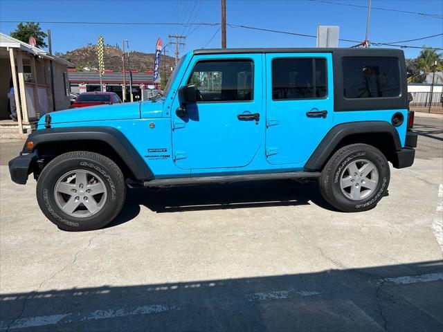 used 2018 Jeep Wrangler JK Unlimited car, priced at $17,950