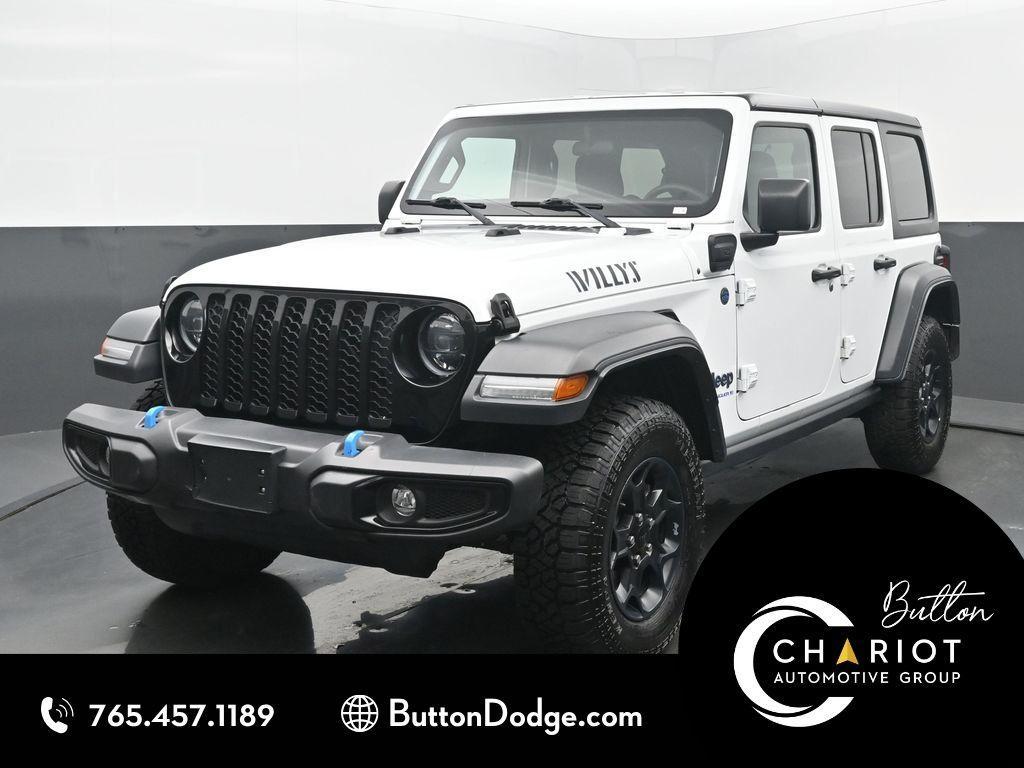 used 2023 Jeep Wrangler 4xe car, priced at $28,499