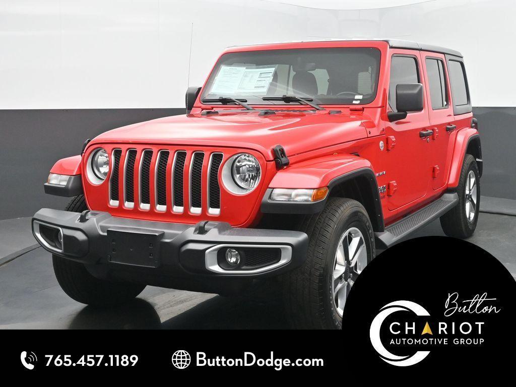 used 2021 Jeep Wrangler Unlimited car, priced at $34,999
